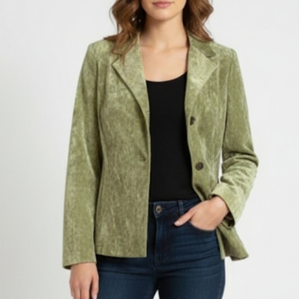 Olive Green Women's Blazer